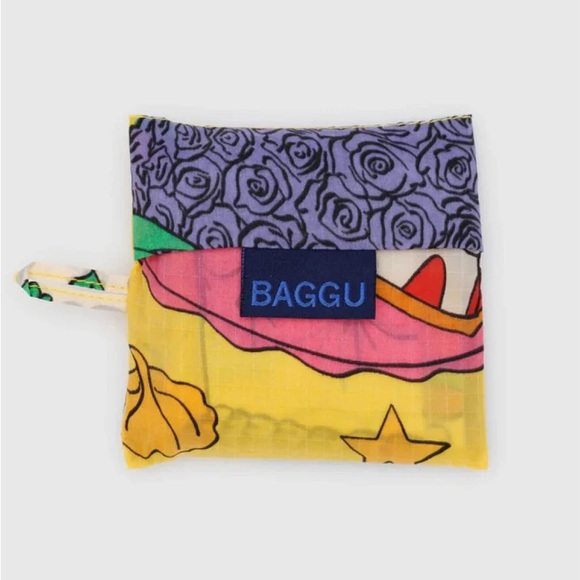 BAGGU Baby Reusable Packable Bag- Patisserie - Picture 2 of 4